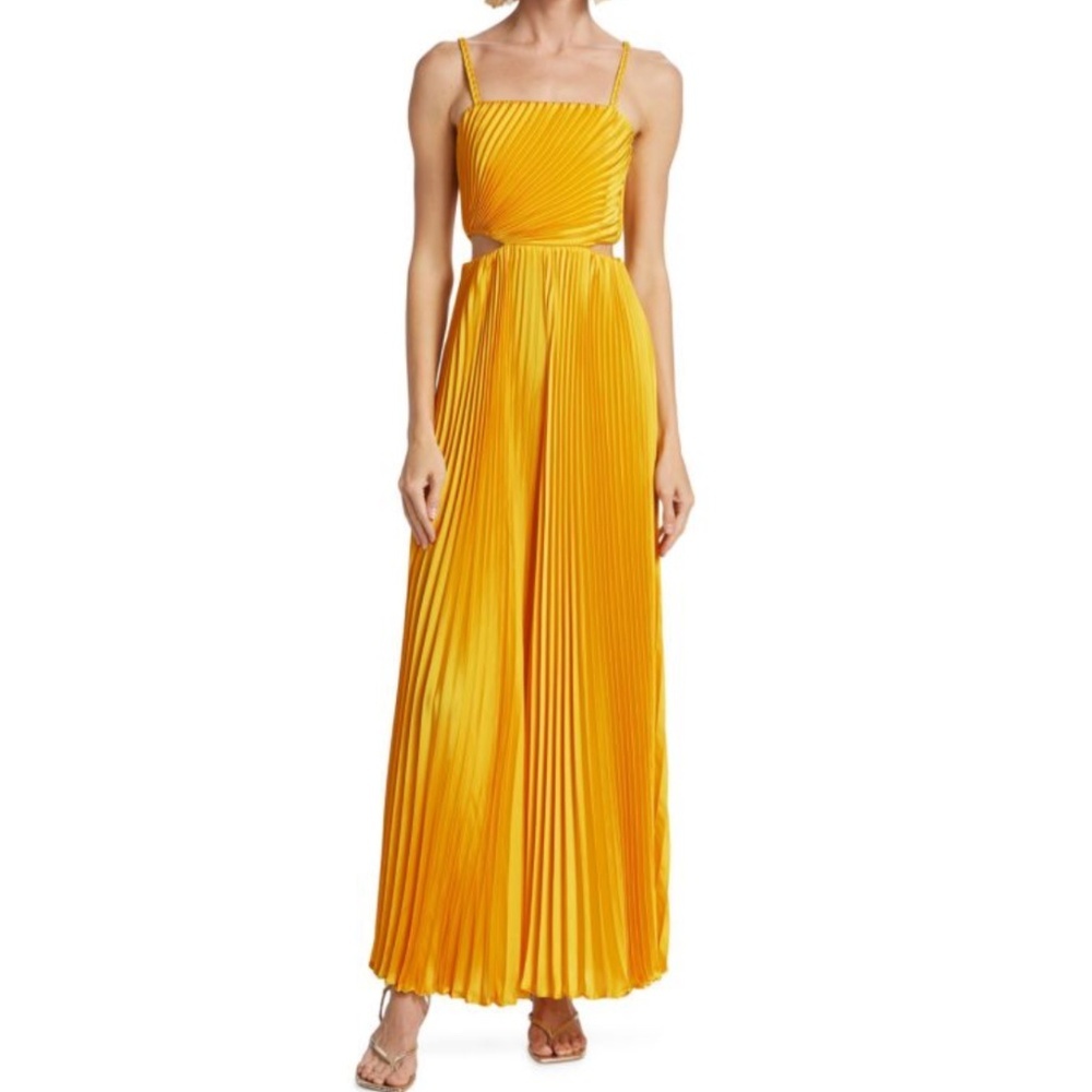 NWT | ALICE + OLIVIA  Powell Wide-Leg Jumpsuit | Size 4